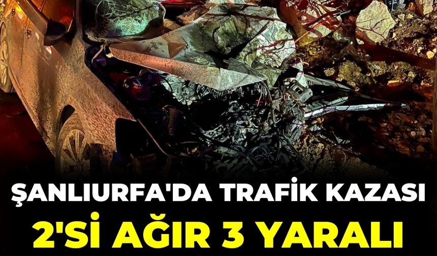 Şanlıurfa'da Trafik Kazası: 2'si Ağır 3 Yaralı