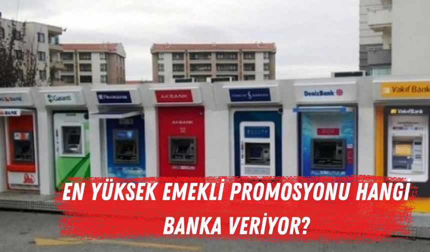 En Yüksek Emekli Promosyonu Hangi Banka Veriyor?