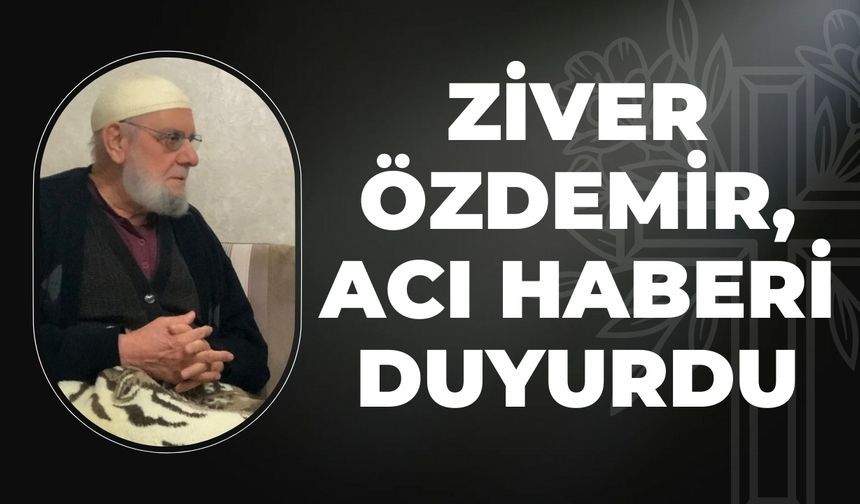 Ziver Özdemir, Acı Haberi Duyurdu