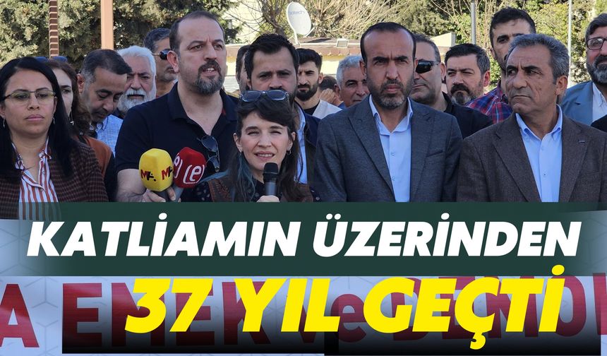 Katliamın Üzerinden 37 Yıl Geçti! Şanlıurfa’da Unutulmadı