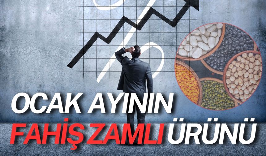 Ocak Ayının Fahiş Zamlı Ürünü Belli Oldu