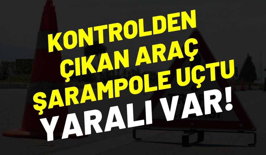 Şanlıurfa Karaköprü’de Kontrolden Çıkan Araç Şarampole Uçtu: 1 Yaralı!