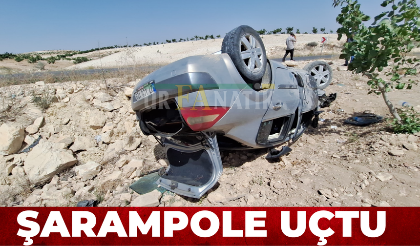 Şanlıurfa’da Minibüsten Kaçmak İstedi, Şarampole Devrildi: Kazada 1 Kişi…