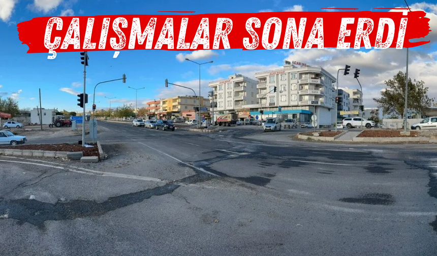 Şanlıurfa Bozova'da Çalışmalar Sona Erdi, Yol Trafiğe Tamamen Açıldı