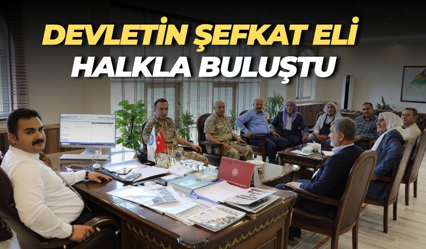 Viranşehir’de Halk Konuştu, Kaymakam Kemal Ülkü Dinledi