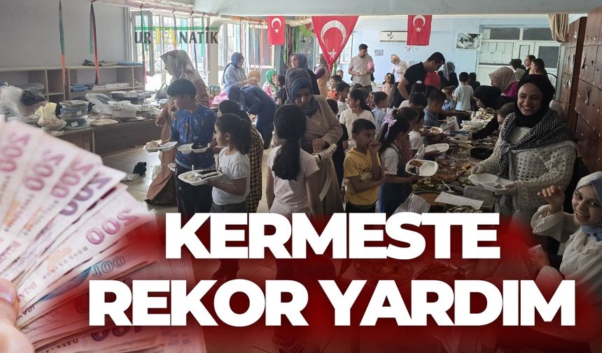 Gazze İçin Tek Yürek Oldular: Şanlıurfa’da Kermeste Rekor Yardım