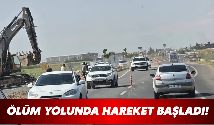 Şanlıurfa’nın Ölüm Yolunda Hareket Başladı!