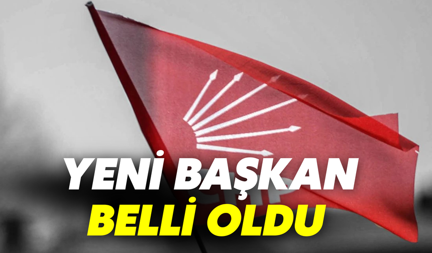 Şanlıurfa CHP’de Yeni Başkan Belli Oldu
