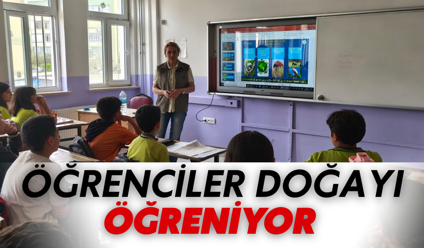 Şanlıurfa’da Öğrencilere Nesli Tükenmekte Olan Türler Anlatıldı