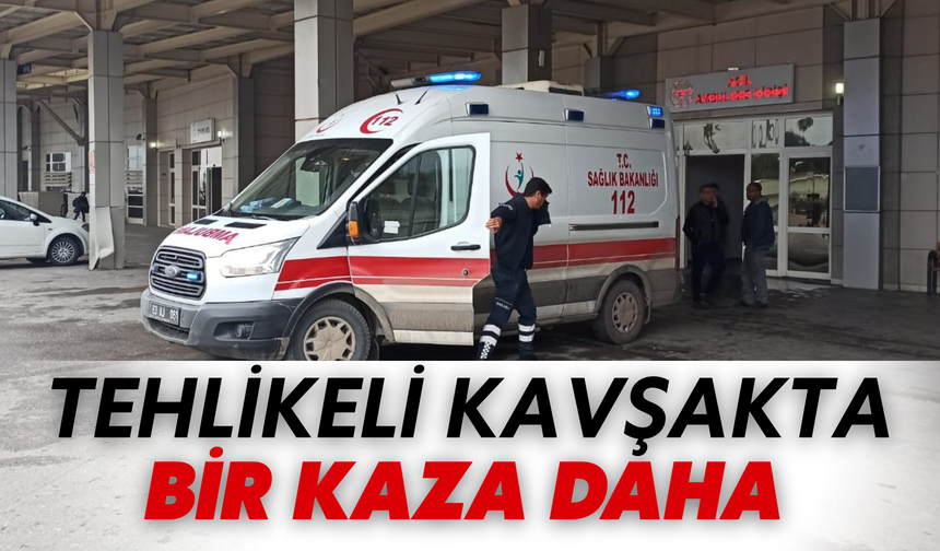 Şanlıurfa’nın Tehlikeli Kavşağında Bir Kaza Daha: Yaralı Var