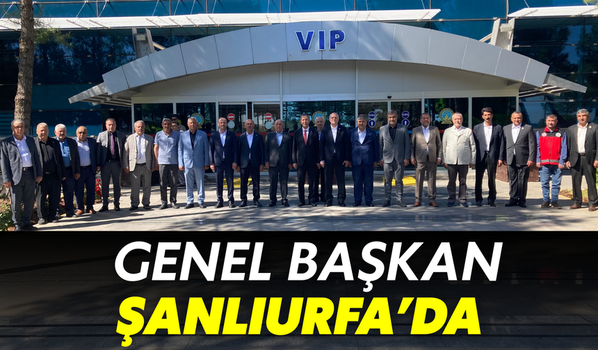 Tarımda Tehlike Çanları: Genel Başkan Şanlıurfa’da