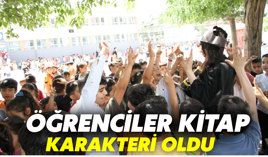Şanlıurfa’da Öğrenciler Kitap Karakteri Oldu