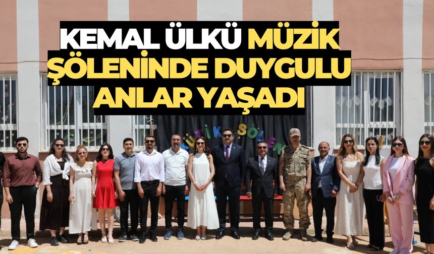 Kemal Ülkü Müzik Şöleninde Duygulu Anlar Yaşadı