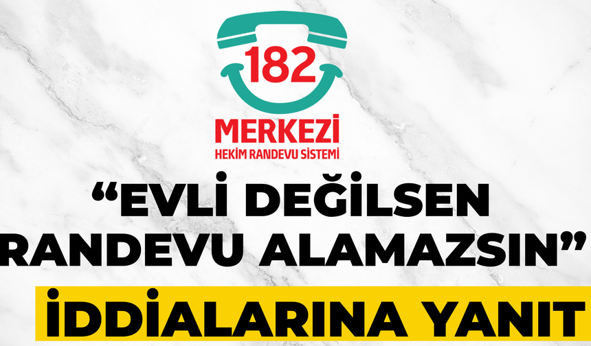 “Evli Değilsen Randevu Alamazsın” İddialarına Yanıt Geldi