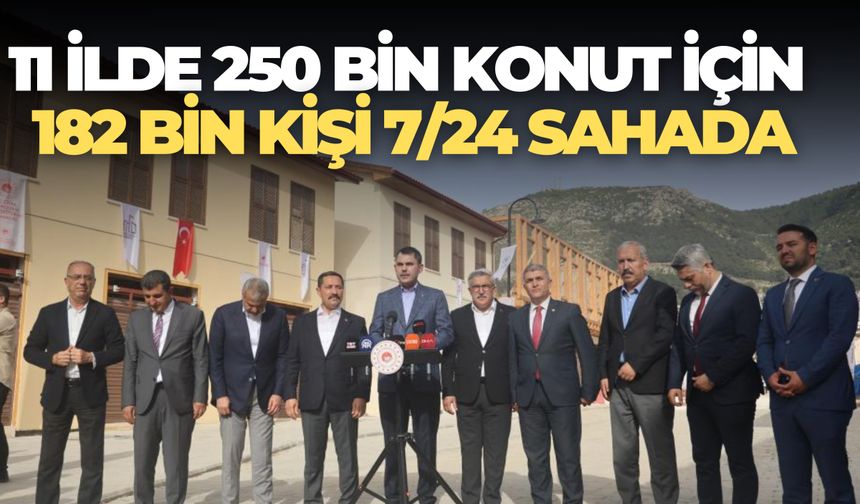 Şanlıurfa ve 10 İldeki Depremzedelere 250 Bin Konut Müjdesi