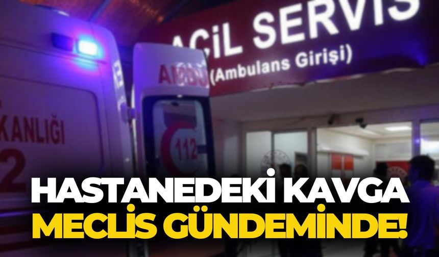 Şanlıurfa’da Hastanedeki Kavga Meclis Gündeminde!
