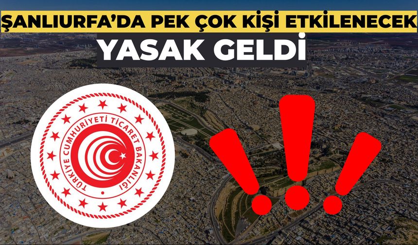 Şanlıurfalı Aileler Dikkat: Bu İki Bebek Ürünü Yasaklandı