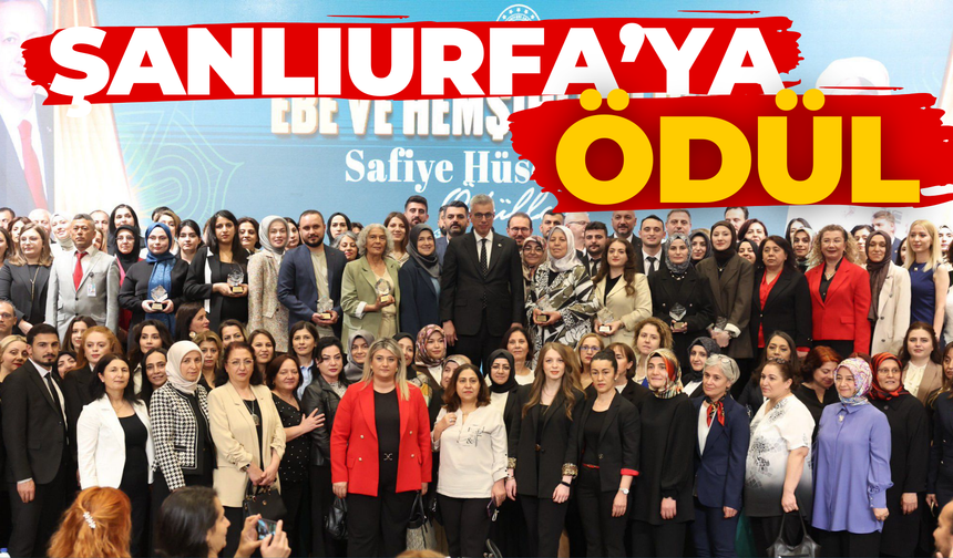 Sağlık Bakanından Şanlıurfa’da Görevli Ebeye Ödül
