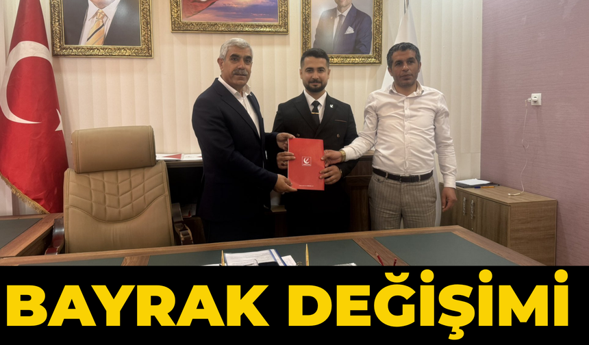 Yeniden Refah Partisi Şanlıurfa’da Bayrak Değişimi
