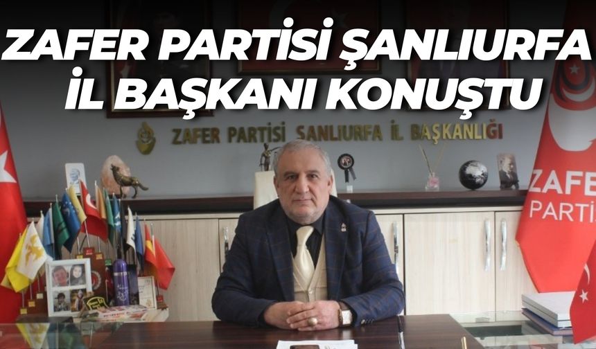 Şanlıurfa İl Başkanından “Silahlanma” İddialarına Tokat Gibi Yanıt