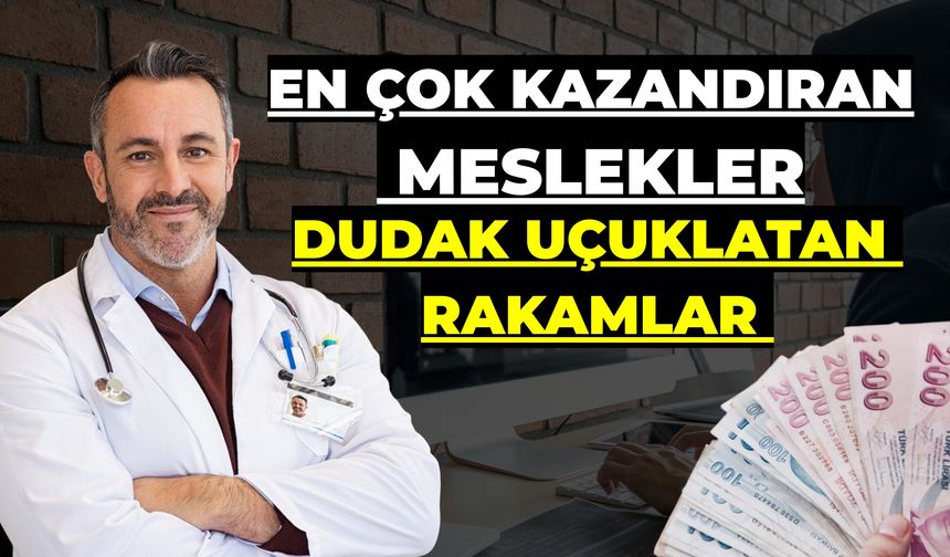 2025’in En Çok Kazandıran Meslekleri Açıklandı: Sağlık, Teknoloji ve Yöneticilik Zirvede
