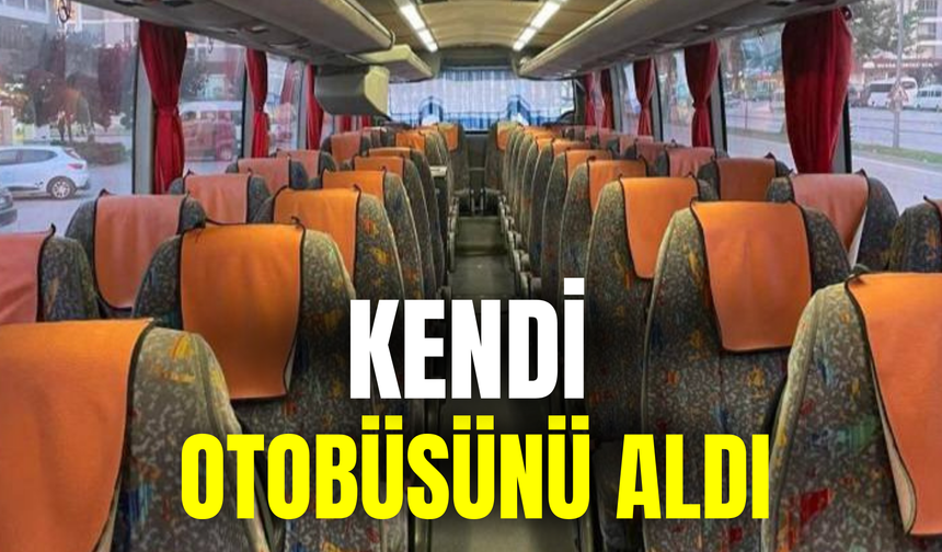 Şanlıurfa’da Bir İlçenin Gururu: Kendi Otobüsünü Aldı