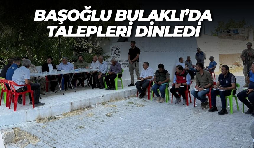 Halfeti Kaymakamı Hakan Başoğlu Vatandaşın Nabzını Tuttu