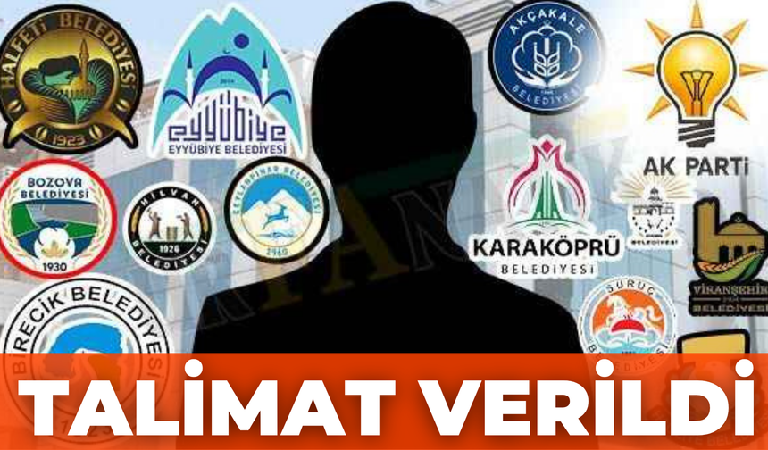 Şanlıurfa’da Kurban Bayramı Öncesi AK Parti’den Belediyelere Talimat
