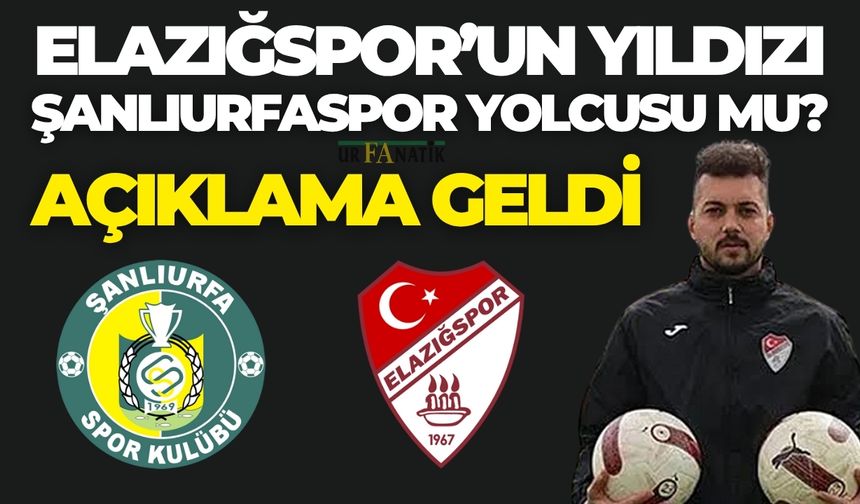 Elazığspor’un Yıldızı Şanlıurfaspor Yolcusu Mu? Açıklama Geldi