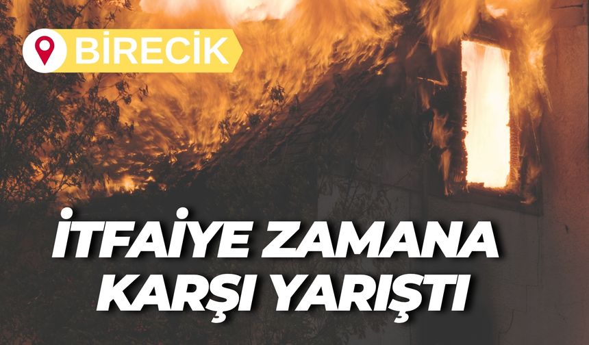Şanlıurfa’da Mutfaktan Yükselen Alevler Mahalleliyi Sokağa Döktü
