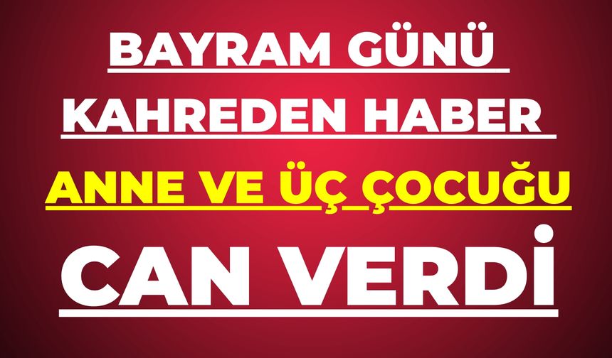 Diyarbakır Kayapınar’da  Apartman Yangını: Anne ve 3 Çocuğu Hayatını Kaybetti