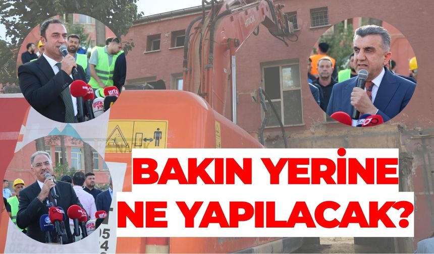 Eyyübiye Cezaevinde Yıkım Başladı: Bakın Yerine Ne Yapılacak?