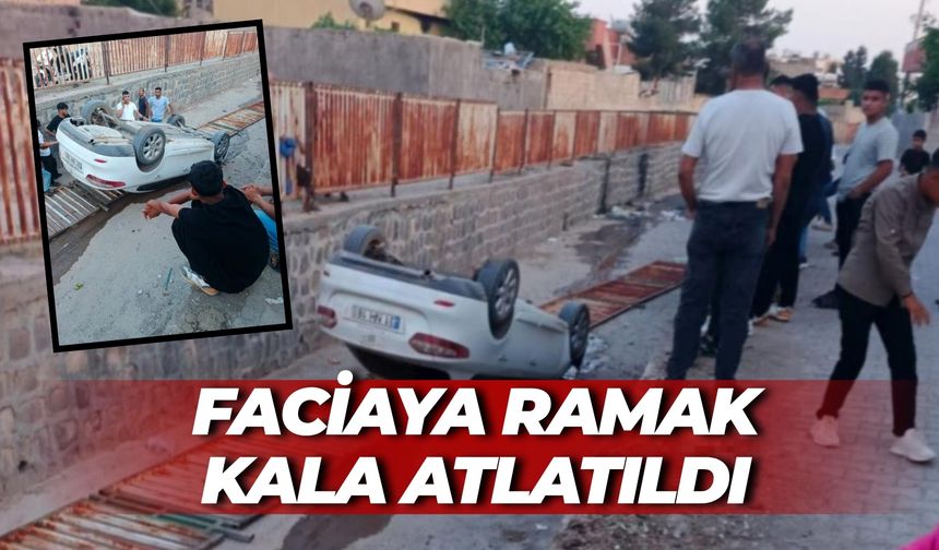 Şanlıurfa’da Bayram Ziyareti Faciaya Ramak Kala Atlatıldı