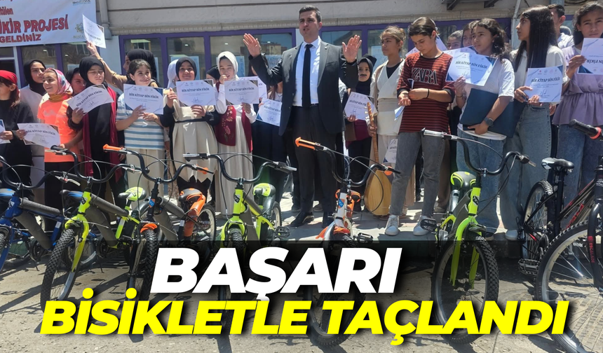 Şanlıurfa’da Başarı Bisikletle Taçlandı
