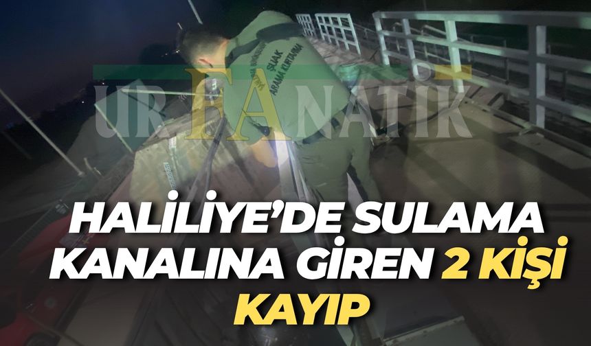 Şanlıurfa’da Sulama Kanalı Faciası: 2 Genç Gözden Kayboldu