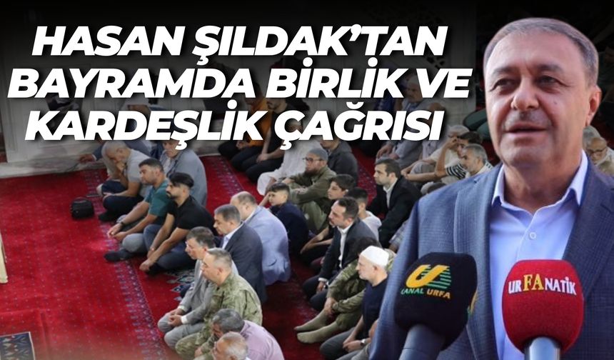 Kurban Bayramı Namazı Sonrası Vali Hasan Şıldak’tan Açıklama