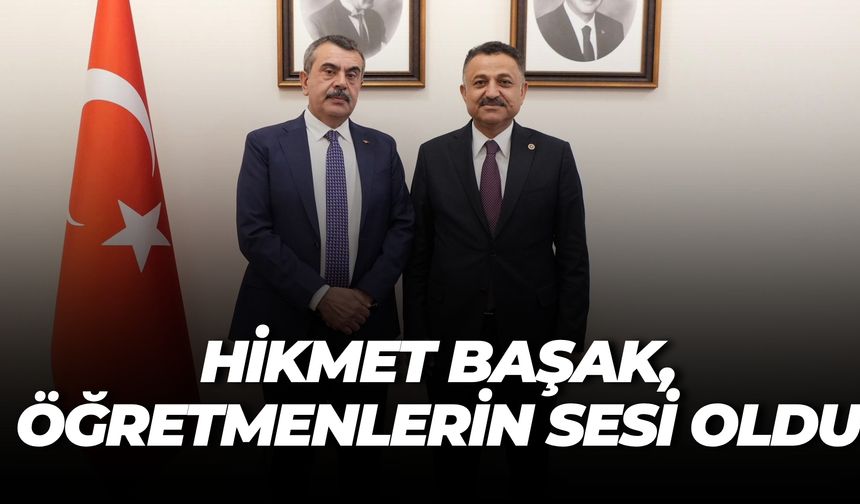 AK Parti Şanlıurfa Milletvekili Hikmet Başak’tan Harran’a Öğretmenevi Müjdesi