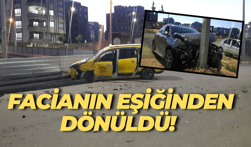 Karaköprü’deki Tehlikeli Kavşakta Bir Kaza Daha