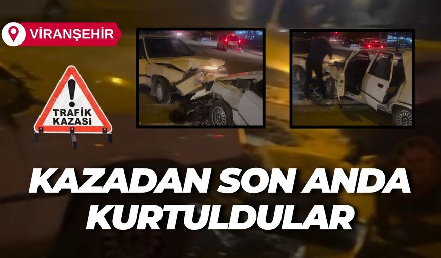 Viranşehir’de Trafik Kazası: Yol Tek Şeride Düştü, Trafik Kilitlendi