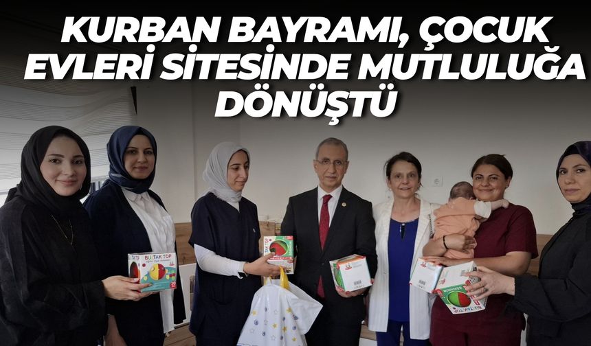 Şanlıurfa Çocuk Evleri Sitesinde Bayram Coşkusu Göz Kamaştırdı