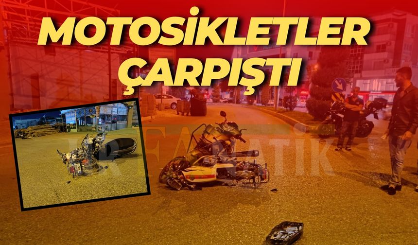 Şanlıurfa Haliliye'de Motosikletler Çarpıştı, Yaralılar Var!