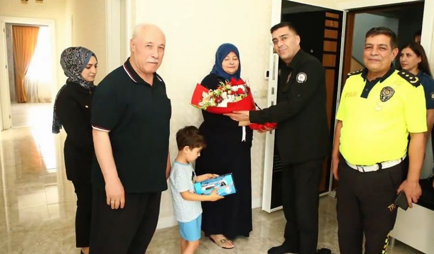 Şanlıurfa Emniyetinden Anlamlı Bayram Ziyareti