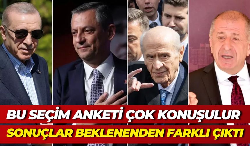 26 İlde Seçim Anketi Yapıldı, Sürpriz Sonuçlar Ortaya Çıktı