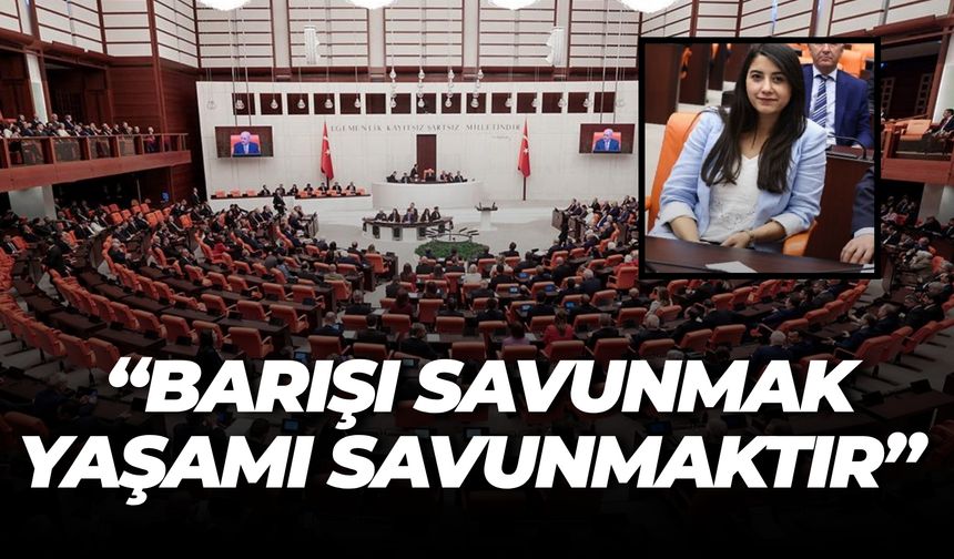 Şanlıurfa Milletvekili Dilan Kunt Ayan’dan Barış İçin Ses Yükseltti