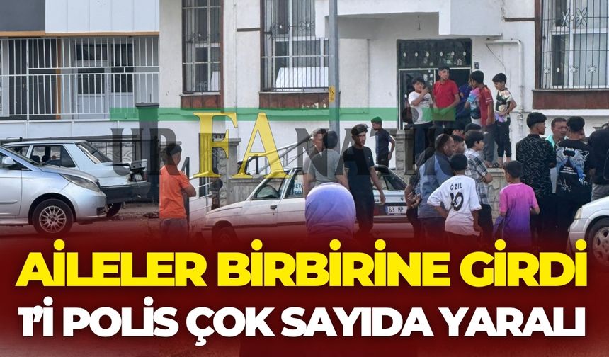 Şanlıurfa Siverek’te Aileler Birbirine Girdi: 1’i Polis Çok Sayıda Yaralı