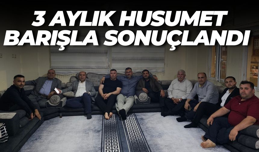 Şanlıurfa’da Ölümlü Kaza ile Başlayan Husumet Barışla Bitti