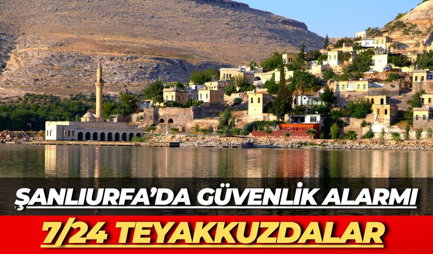 Şanlıurfa’da Fırat Nehri’nde Güvenlik Alarmı: Bot Komutanlığı Görev Başında