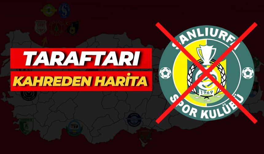 Şanlıurfaspor Taraftarını Üzen Harita