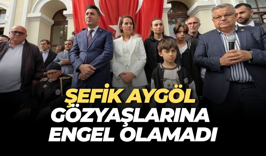 Şefik Aygöl Veda Töreninde Gözyaşlarına Boğuldu