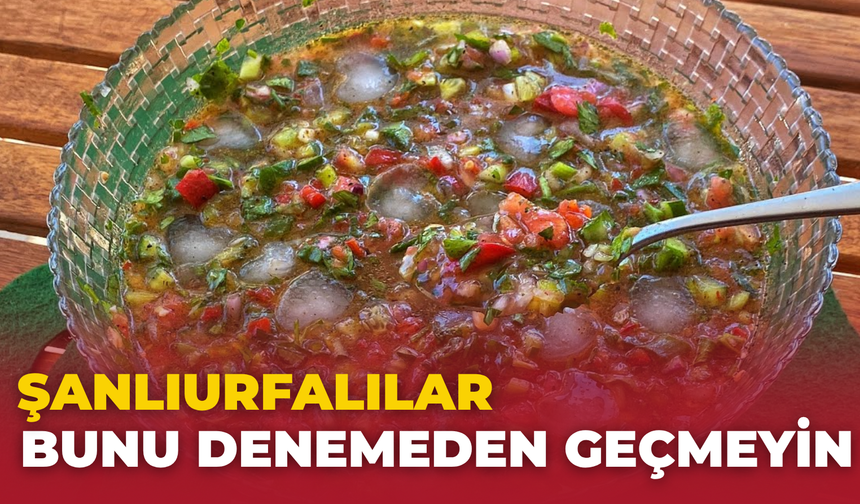 Şanlıurfa’nın Yaz Sofralarını Taçlandıran Lezzet: Buzlu Bostana Salatası